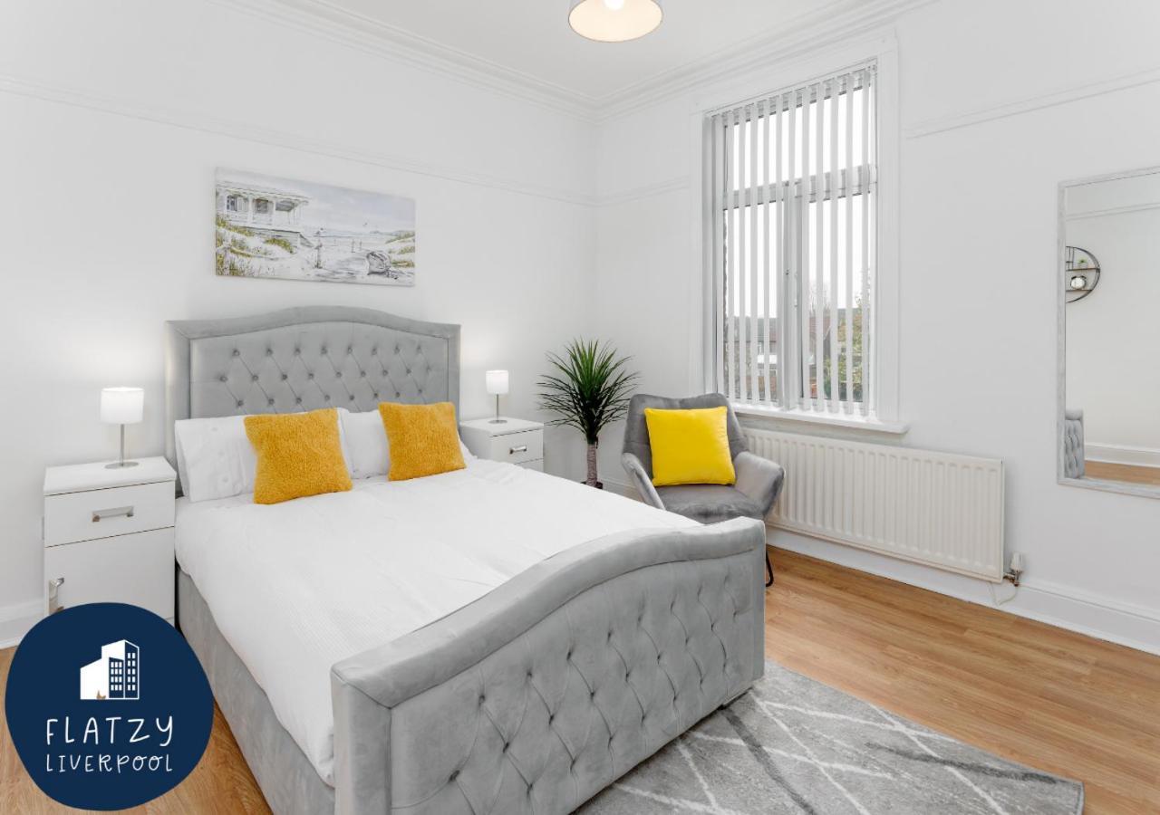 Flatzy - 6 Bed Oasis Close To Football Stadiums Liverpool Exterior photo